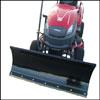 snowplow rigid 118cm + adapter for riding mower