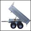 Trailer EA-1003Z Three-way tipper trailer for tractor Small tractor tug Quad ATV
