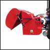 Flail mulcher mower SLM160F with grass collector flail mower for tractors catch basket catch box