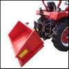 Tipping trough TM120H rear trough / skip with hydraulic tilt transport trough