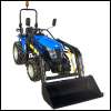 Small tractor SOLIS 20 power steering tractor 4WD frontloader and radial tires new (Surcharge vehicle letter)
