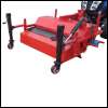 attachment sweeper FKM130H 120 cm working width for compact tractors