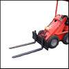 Pallet forks for Compact loader HL16 wheel loader and all tractors are compact tractors with a front loader