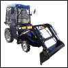 Compact tractor Solis 20 tractor with heated tractor cab and front loader (Surcharge vehicle letter)