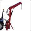 Crane Mounted crane ABK1200 Hoisting crane Loading crane Farmer loader Rear loader Tracktor farming tractors compact tractors