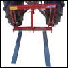 pallet fork Lift1000 300kg fork carriage rear fork for small tractors tractors