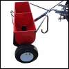 Roller spreader KS90 box spreader for two-wheel tractors salt fertilizer and grit spreader