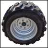 Terra tires 84x27 / 58x22 wide tires Industrial tires Set of tires for small tractors Kubota B1600 B1702