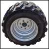 Terra tires 84x27 / 58x22 wide tires Industrial tires Set of tires for small tractors Kubota B1600 B1702