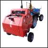 Round baler 850ZN hay press straw press with net binding for small tractors
