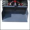 Rear shovel TM120S 120 cm / 1,20 m rear loader rear bucket tilting box transport trough