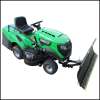 Lawn tractor Ride-on mower Castelgarden/Stiga NJS 92 Hydro Lawn tractor with spring-loaded snow blade 118 cm incl. snow chains