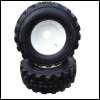 Rear wheels 1 pair of Terra tires Industrial tires suitable for Eurotrack 254E and 454E