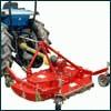 Rotary mower SM150M Mulcher with 6 mulching blades for tractors