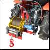 Winch hydraulic winch forest winch tractor winch - building kit for tractors small tractors