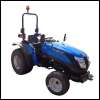 Compact tractor SOLIS 20 tractor with all-wheel lawn tires new (Surcharge vehicle letter)