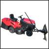 Lawn tractor Castelgarden / Stiga NJS 102 102 cm / 1,02 m hydrostatic ride-on mower with 586 cm 2-cylinder 4-stroke engine with snow blade 118 cm incl. snow chains