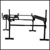 log support table HZB3000HQ wood support table feed table longitudinal and cross conveyor for Woodking automatic splitters