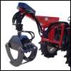 Back gripper RG200 wooden grapple Forestry grapple Loading pliers for tractors compact tractors