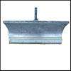 Universal-snow plow 100cm hot-dip zinced for walk-behind/two wheel tractor and sickle bar mowers etc.
