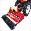 Rear return rotary tiller UMK145 with roll suitable for tractors