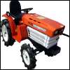 Compact tractor Kubota B1400 4WD used overhauled and repainted