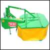 Rotary mower HK135S Eco CUT standard heavy version high grass mower 1,35m with side arm rear attachment for small tractors Kubota Iseki Yanmar