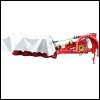 Rear disc mower SMW165 1,65m suitable for tractors rear attachment