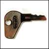 Ignition key for Kubota tractors