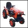 Kleintraktor Kubota B5001 mit Allrad neu lackiert und berholt