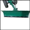 Snow plow 125cm heavy version for walk-behind/two wheel tractor TPS Special Green