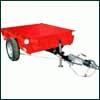 Trailer EA-500 single axle trailer for Tractor Quad ATV