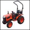 Small Tractor Tractor Kubota B1-181 18,0PS with 4WD street legal license