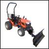 Compact tractor tractor Kubota B1241 B1-241 24 hp with hydraulic snow blade 120 cm