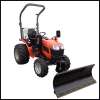 Compact tractor tractor Kubota B1-181 18,0 HP with hydraulic snow blade 120 cm