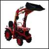 Kleintraktor Allrad Kubota B7001 komplett berholt und neu lackiert mit Frontlader