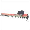 Hedge trimmer attachment for hydraulic hedge trimmer 180 cm 1,80 m cutter bar Embankment mower for small tractors