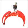 Log gripper complete package rotator tongs holder control valve and hoses for installation