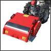 Flail mulcher TSLL80 flail mower for two wheel tractors with height-adjustable wheel set