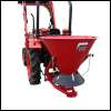 Broadcast spreader Nordfarm ST300 for small tractors (seed, fertilizer, salt, grit)