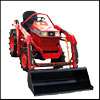 Small Tractor Kubota B1-14 4WD used with new front loader completely overhauled and repainted