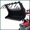 Manure fork, manure bucket / shovel for front loader tractors