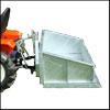 Tipping trough skip TM100V 100cm zinc coated transport container transport trough