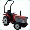 Compact tractor Kubota L1802 4WD, overhauled and repainted
