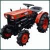 Kleintraktor Kubota B5000 mit Allrad neu lackiert und berholt