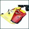Mulcher / mower Falc7 for two-wheel-tractors with 70 cm working width